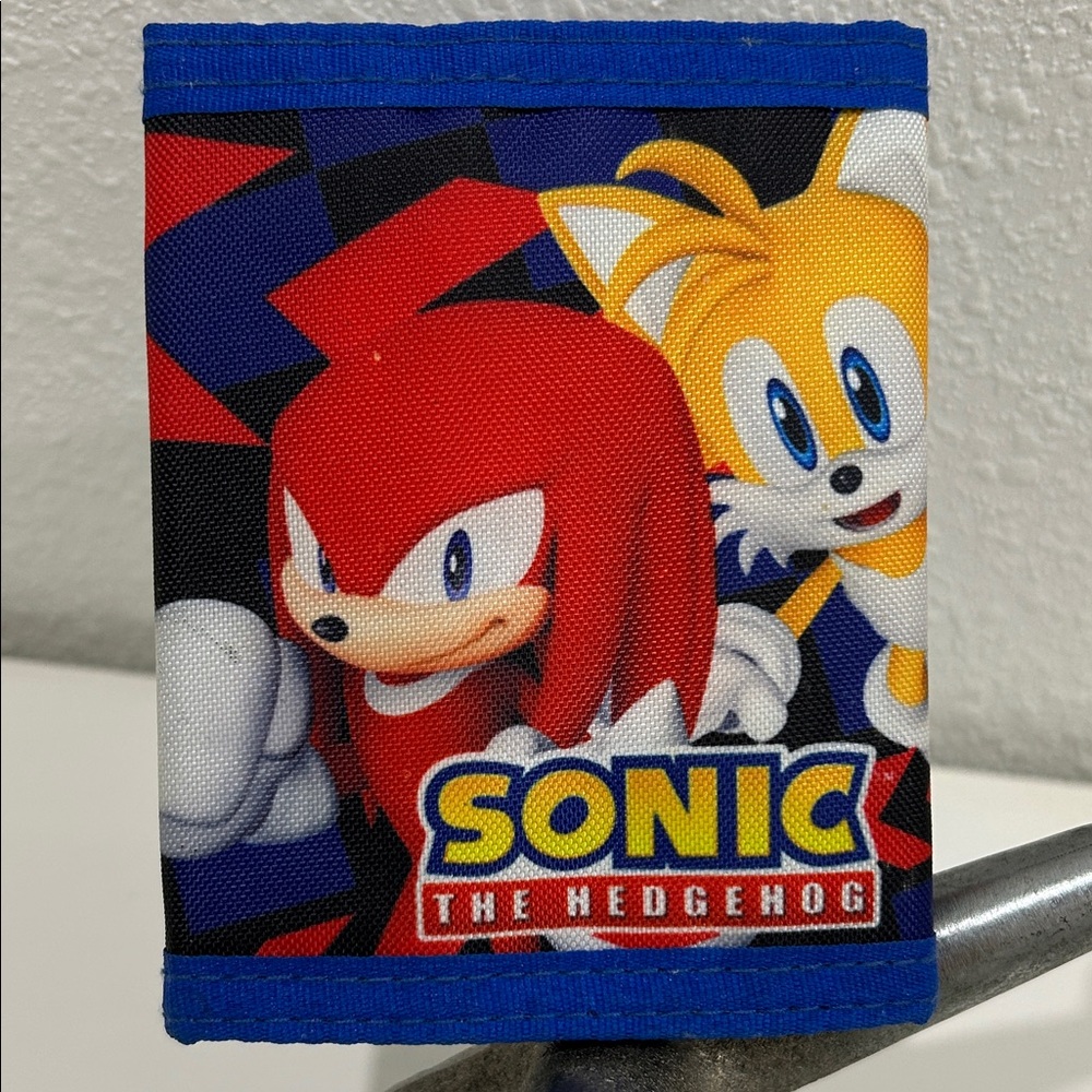 Sega Sonic the Hedgehog Tri-Fold Wallet Nylon